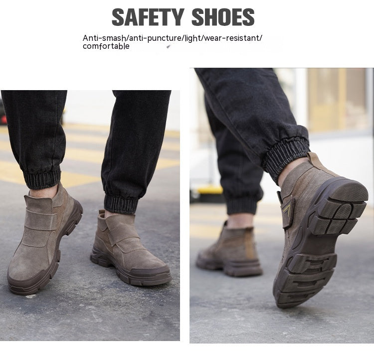 Anti Smashing And Lightweight Labor Protection Shoes